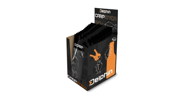 DELPHIN - Klíčenka s otvírákem na láhve Carpener Černá