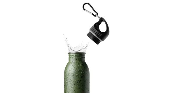 DELPHIN - Kovová láhev na vodu Ixtera WaTANK 700 ml