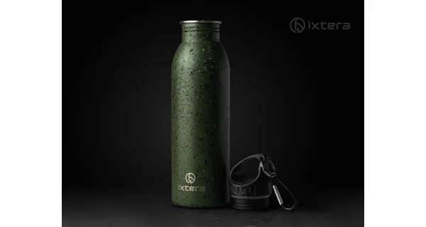 DELPHIN - Kovová láhev na vodu Ixtera WaTANK 700 ml