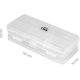 DELPHIN - Krabice TBX Duo 140-6P 140x75x50 mm