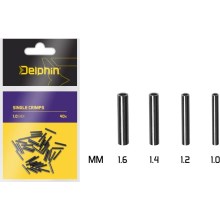 DELPHIN - Krimpovací svorky Single Crimps 1 mm 40 ks