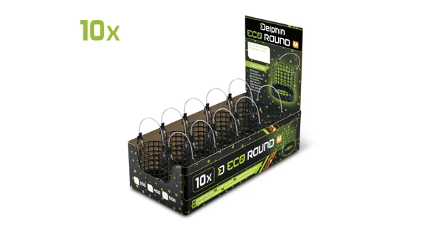 DELPHIN - Krmítko bez olova Eco Round L 50 g