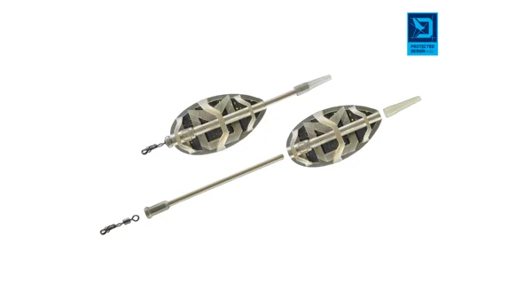 DELPHIN - Krmítko bez olova Method QUIX ECO L 90 g
