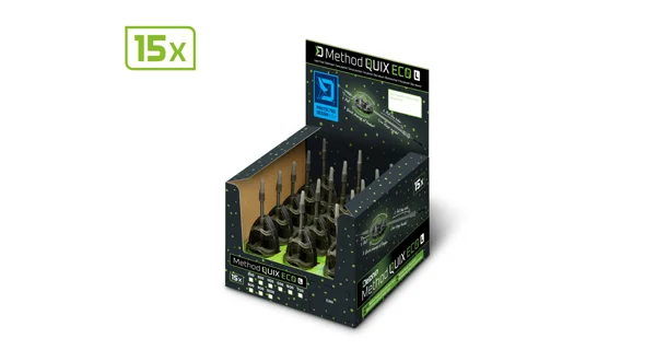 DELPHIN - Krmítko bez olova Method QUIX ECO L 90 g