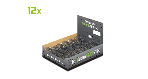 DELPHIN - Krmítko s olověnou zátěží RiverSTIX 170 g