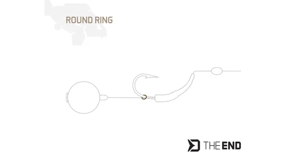 DELPHIN - Kroužek na montáže TheEND Ring 3,1 mm 30 ks