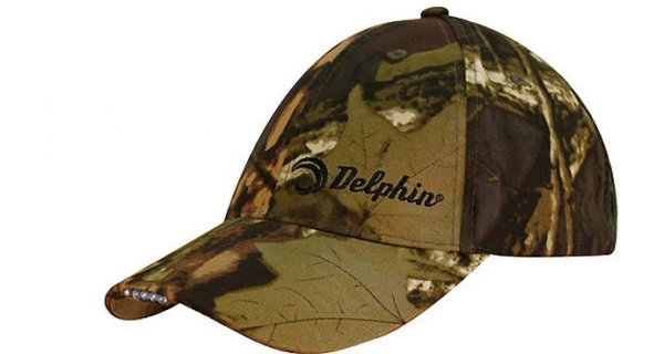 DELPHIN - Kšiltovka s LED