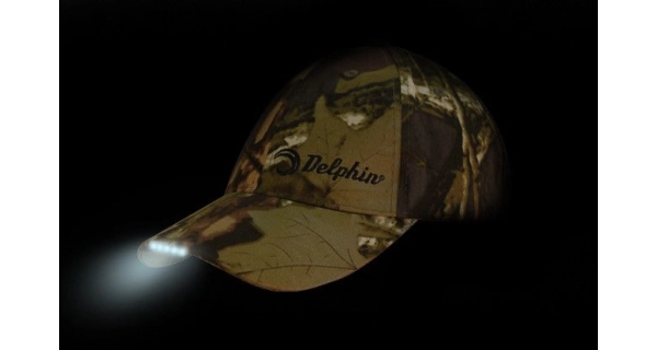 DELPHIN - Kšiltovka s LED