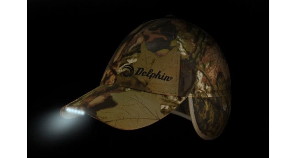 DELPHIN - Kšiltovka s LED zimní