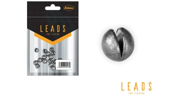 DELPHIN - Leads řezané broky 20 ks 2,0 g