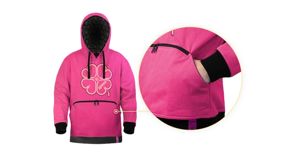 DELPHIN - Mikina QUEEN 4Love vel. M