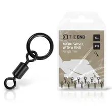 DELPHIN - Mikroobratlík s kroužkem TheEND RingS Mini vel. 13 10 ks