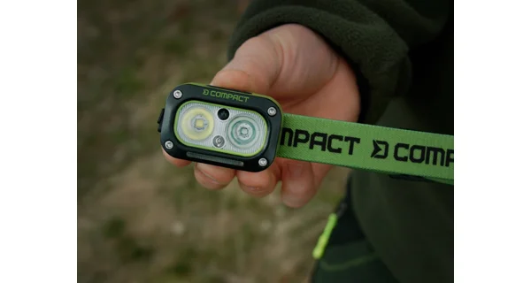 DELPHIN - Nabíjecí čelovka Compact 3W 120lm 1200mAh