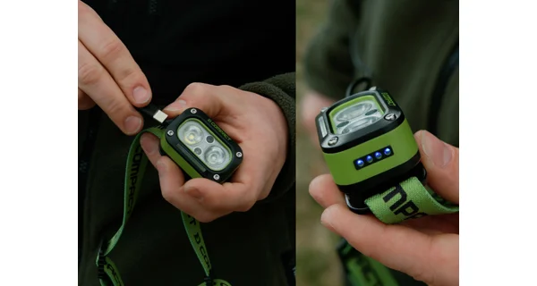 DELPHIN - Nabíjecí čelovka Compact 3W 120lm 1200mAh