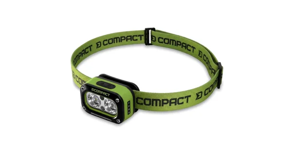 DELPHIN - Nabíjecí čelovka Compact 3W 120lm 1200mAh