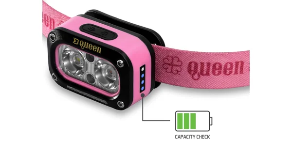 DELPHIN - Nabíjecí čelovka Queen 3W 115lm 1200mAh