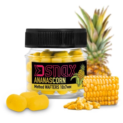 DELPHIN - Nástraha D SNAX WAFT 10 x 7 mm 20 g Kukuřice Ananas