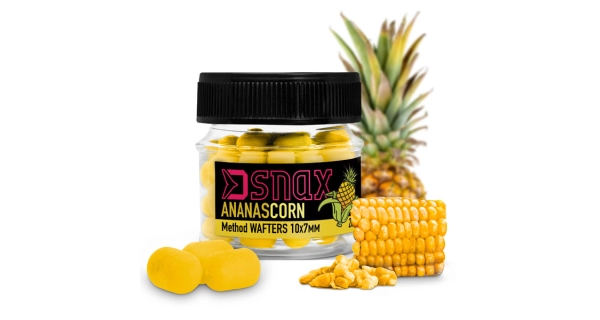 DELPHIN - Nástraha D Snax Waft 7 x 5,5 mm 20 g Kukuřice Ananas