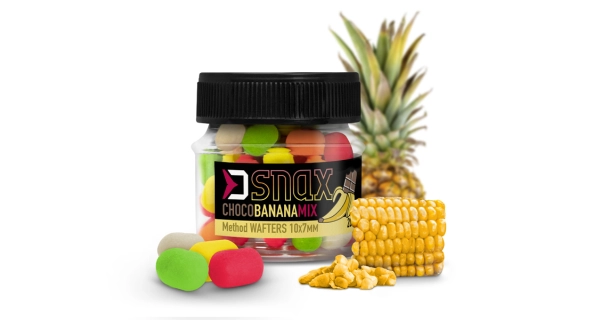 DELPHIN - Nástraha MIX D SNAX WAFT 10x7 mm 20 g Kukuřice Ananas