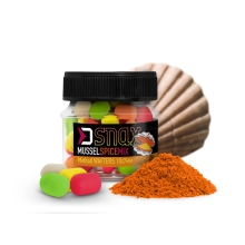 DELPHIN - Nástraha MIX D SNAX WAFT 10x7 mm 20 g Mušle Koření