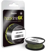 DELPHIN - Návazcová šňůrka Hookline 6K 25 lb 20 m Grass
