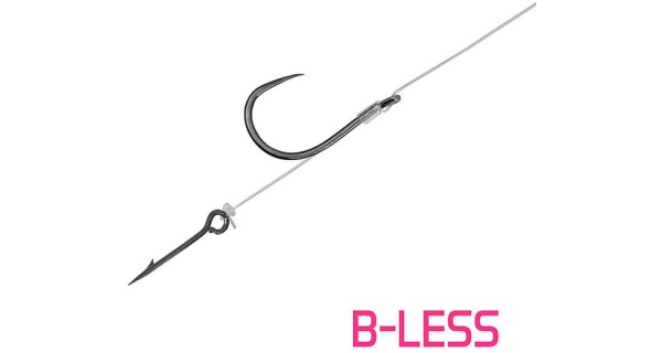 DELPHIN - Návazec bez protihrotu FLR Sting vel. 6 8 cm 5 mm 0,22 mm 6 ks