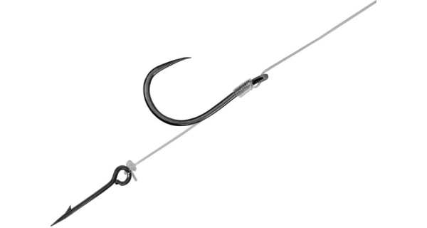 DELPHIN - Návazec bez protihrotu FLR Sting vel. 6 8 cm 7 mm 0,22 mm 6 ks
