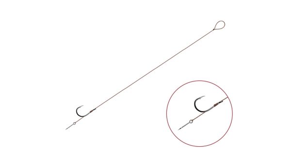 DELPHIN - Návazec bez protihrotu Proxi Sting vel. 12 12 cm 5 mm 6 ks