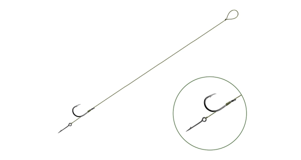 DELPHIN - Návazec Nolimit Sting vel. 4 15 lb 8 cm 6 ks