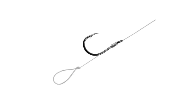 DELPHIN - Návazec s protihrotem FLR Loop vel. 10 8 cm 6 ks