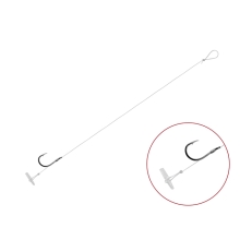 DELPHIN - Návazec s protihrotem FLR Quickstop vel. 10 8 cm 0,22 mm 6 ks