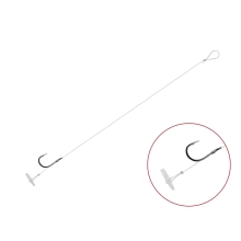 DELPHIN - Návazec s protihrotem FLR Quickstop vel. 10 8 cm 0,22 mm 6 ks