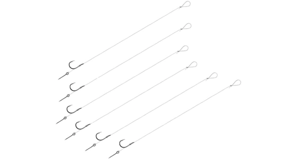 DELPHIN - Návazec s protihrotem FLR Sting vel. 6 12 cm 7 mm 0,22 mm 6 ks