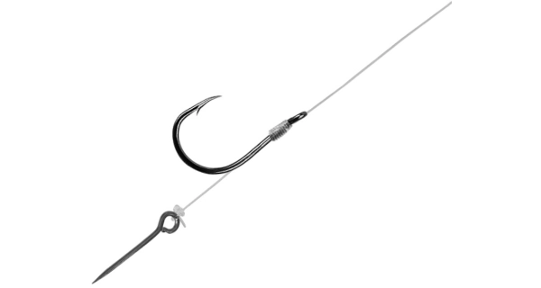 DELPHIN - Návazec s protihrotem FLR Sting vel. 8 8 cm 7 mm 0,22 mm 6 ks