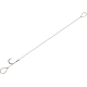 DELPHIN - Návazec s protihrotem Proxi Loop vel. 8 8 cm 6 ks
