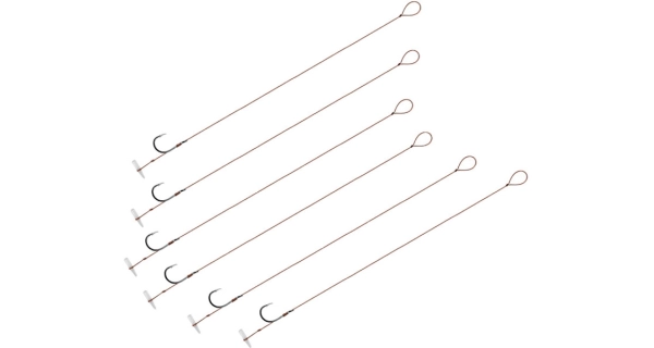 DELPHIN - Návazec s protihrotem Proxi Quickstop vel. 8 8 cm 6 ks