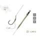 DELPHIN - Návazec sCAMO Boilie Rig vel. 8 25 lb 20 cm 2 ks