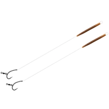 DELPHIN - Návazec The End D-Rig 20 cm 17 lb vel. 6 2 ks