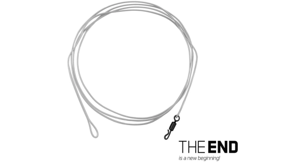 DELPHIN - Návazec The End FLRcarbon Leader 30 lb 100 cm