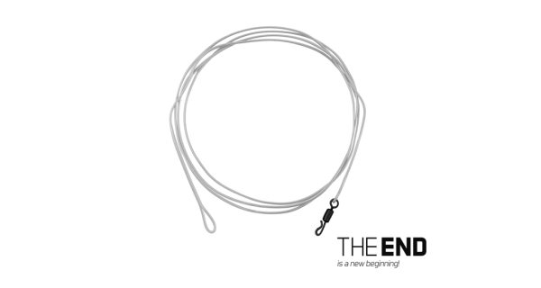DELPHIN - Návazec The End FLRcarbon Leader 30 lb 80 cm