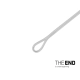 DELPHIN - Návazec The End FLRcarbon Leader 30 lb 80 cm