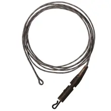 DELPHIN - Návazec The End Leadcore Pin Clip 1 m 45 lb 3 ks