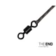 DELPHIN - Návazec The End Leadcore + Swivel 1 m 45 lb 3 ks