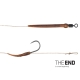DELPHIN - Návazec The End Skin Rig 2 ks 20 cm 25 lb vel. 4