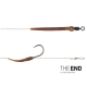 DELPHIN - Návazec The End Skin Rig 2 ks 20 cm 25 lb vel. 4
