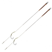 DELPHIN - Návazec The End Skin Rig 2 ks 20 cm 25 lb vel. 4