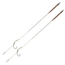DELPHIN - Návazec The End Skin Rig 2 ks 20 cm 25 lb vel. 6