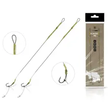 DELPHIN - Návazec TheEND Blow Back Rig vel. 8 20 cm 25 lb 2 ks