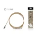 DELPHIN - Návazec TheEND Leadcore + Swivel 1 m 3 ks