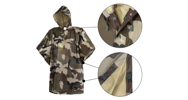 DELPHIN - Nepromokavé pončo Proof Poncho vel. L-2XL